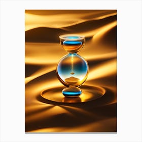 Hourglass In The Sand 1 Canvas Print