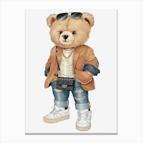 Teddy Bear 2 Canvas Print