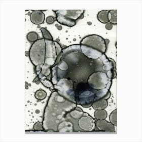 Japanese Art Alcohol Ink 1 Canvas Print