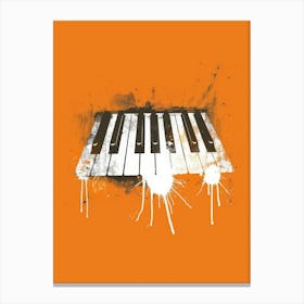 Piano Keys Canvas Print Canvas Print