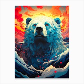 Polar Bear 2 Canvas Print