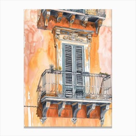 Palermo Europe Travel Architecture 1 Canvas Print