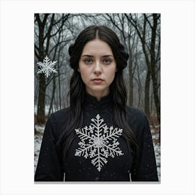 Snowflake Canvas Print