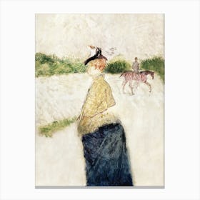 Émilie (Late 1890s), Henri de Toulouse-Lautrec Canvas Print