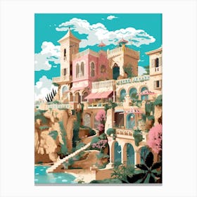 Palace Of The Grand Masters, Rhodes Greece Canvas Print