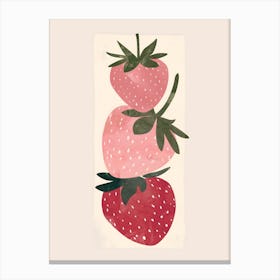 Strawberry Stack Canvas Print