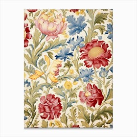 Floral Wallpaper 86 Canvas Print