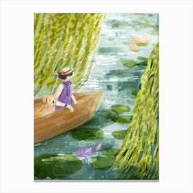 A Boat Ride Canvas Print