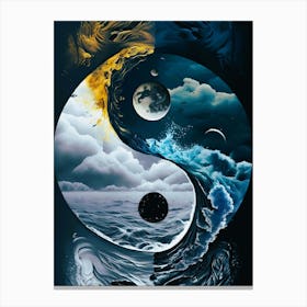 Yin Yang Canvas Print