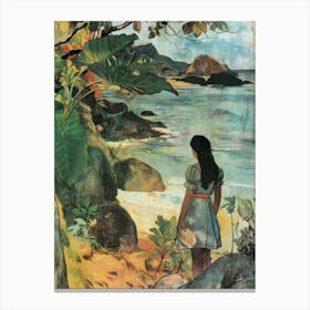 Hawaiian Girl 5 Canvas Print