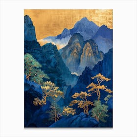 Chinese Mountains 42 Canvas Print