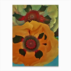 Georgia O'Keeffe - Poppies Canvas Print