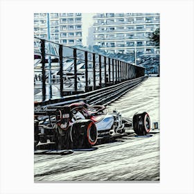 Fast Formula 1 Canvas Print