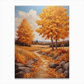 Autumn Path 4 Canvas Print