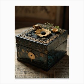 Flower Box Canvas Print