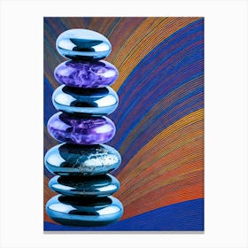 Stacked Stones Canvas Print