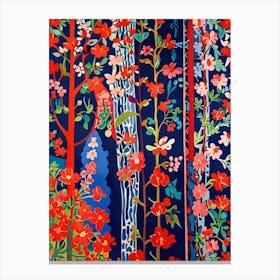 William Morris Flora And Fauna Canvas Print