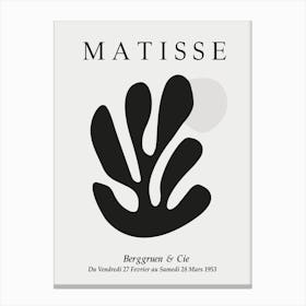 Matisse Minimal Cutout 11 Canvas Print