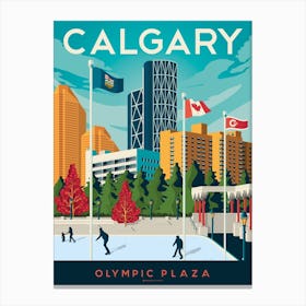 Calgary Canada Canvas Print