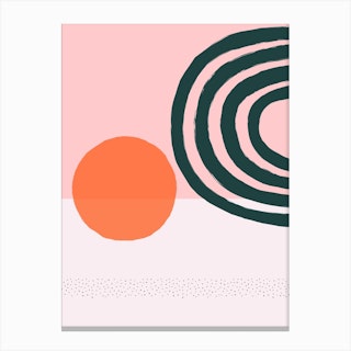 Abstract Horizon Canvas Print