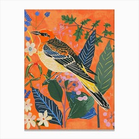 Spring Birds Swallow 2 Canvas Print