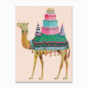 Birthday Camel 1 Canvas Print