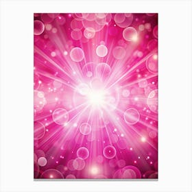 Pink Abstract Background No Text (3) 1 Canvas Print