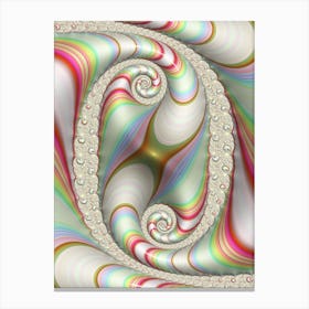 Psychedelic Labyrinth Canvas Print