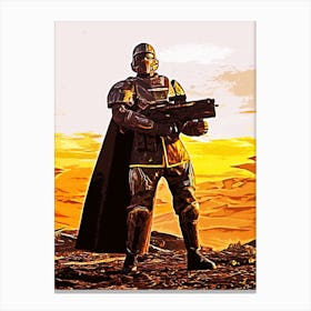 Helldivers 2 Canvas Print