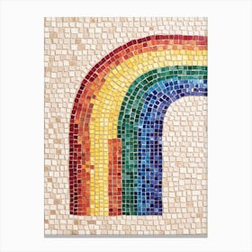 Rainbow Mosaic 2 Canvas Print