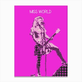 Miss World Courtney Love Hole 1 Canvas Print