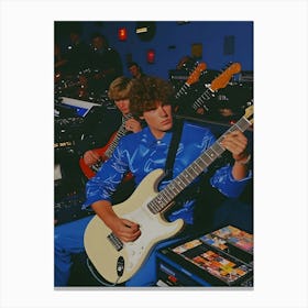 The Electric Guitar Canvas Print