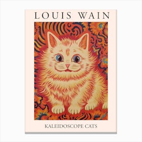 Louis Wain, Kaleidoscope Cats Poster 19 Canvas Print