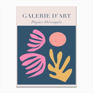 Galerie Dart Cut Outs 2 Canvas Print