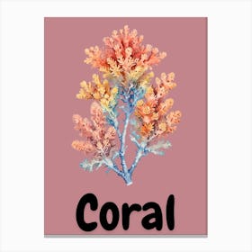 Coral 1 Canvas Print