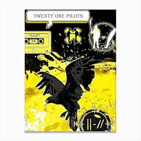 Twenty One Pilots 3 Canvas Print