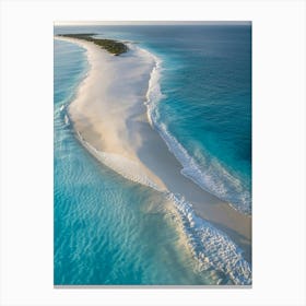 White Sand Island Canvas Print