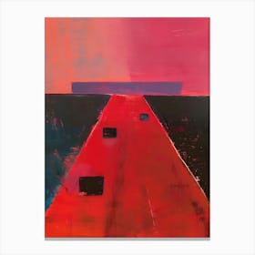 Red Road Canvas Print