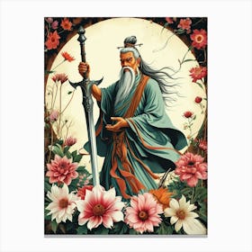 Chinese Sage Canvas Print