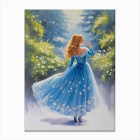 Cinderella Canvas Print