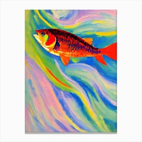 Driftfish Matisse Inspired Canvas Print