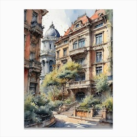 Urban Oasis Canvas Print