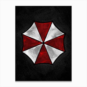 Umbrella Resident Evil Canvas Print
