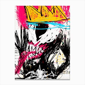 Venom Basquiat Canvas Print