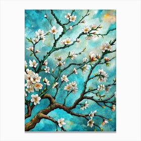 Blossoming Cherry Tree 3 Canvas Print