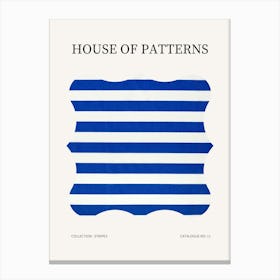 Stripes Pattern Poster 11 Canvas Print