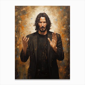 Keanu Reeves (4) Canvas Print