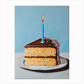 Birthday Cake 3 Canvas Print