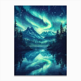 Aurora Borealis 4 Canvas Print