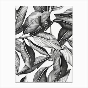 Ivy Leaves Canvas Print